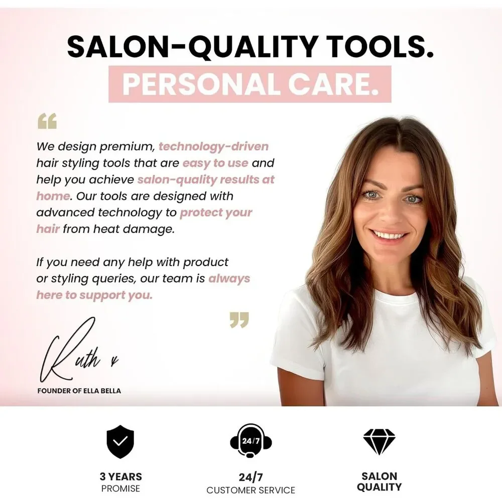 NEW Ionic Hair Blow Dryer w Smart Sensor Mat AUTO-PAUSE Frizz Control Diffuser